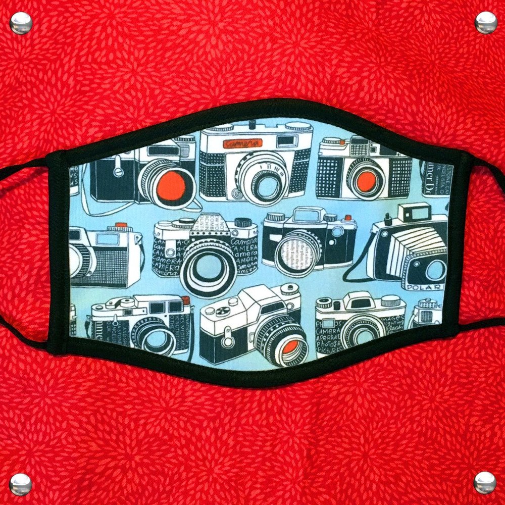 SLR Film Camera Mask BRANDπππ· π· π· - Picture 1 of 12